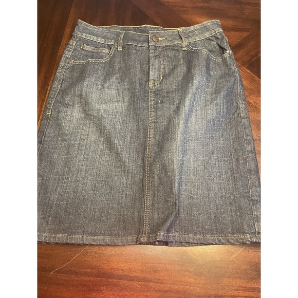 Jagermeister Denim - Jag Denim Skirt Size 12 Stretch
